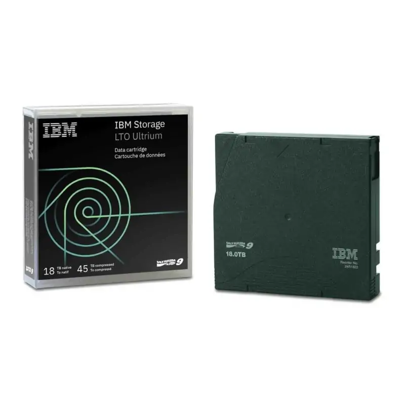 Image of IBM 02XW568 supporto di archiviazione backup Nastro dati vuoto 18 TB LTO