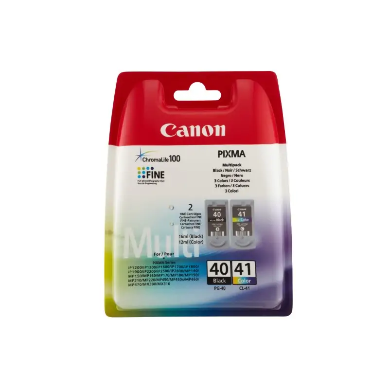 Canon Cartuccia d'inchiostro Multipack PG-40/CL-41 C/M/Y