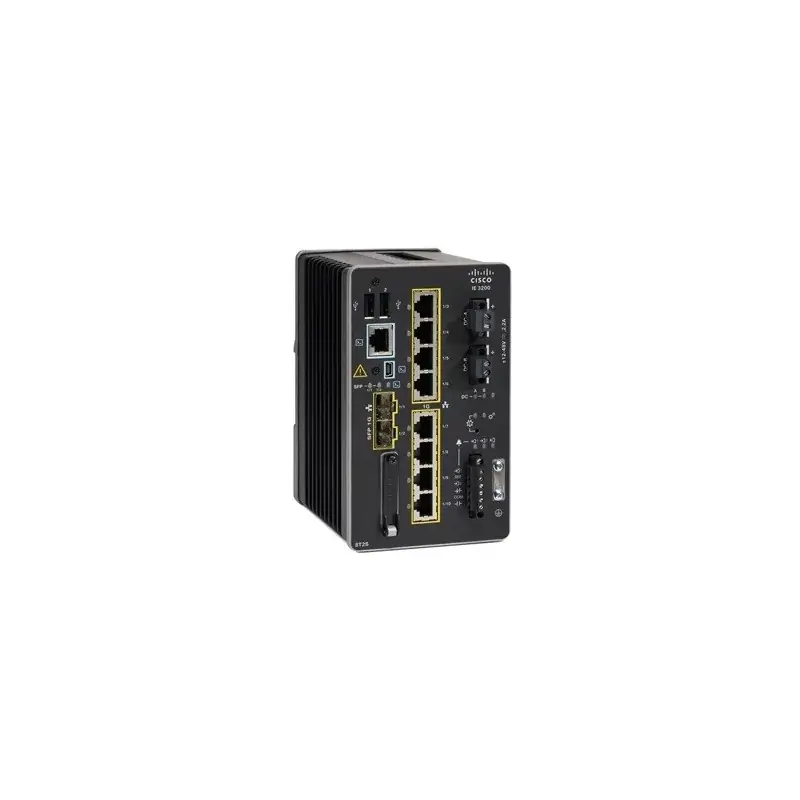 Cisco Catalyst IE-3200-8T2S-E switch di rete Gestito L2/L3 Gigabit Ethernet (10/100/1000) Nero