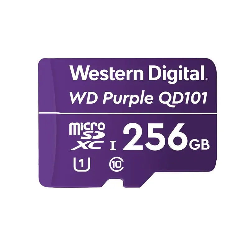Western Digital WD Purple SC QD101 256 GB MicroSDXC Classe 10