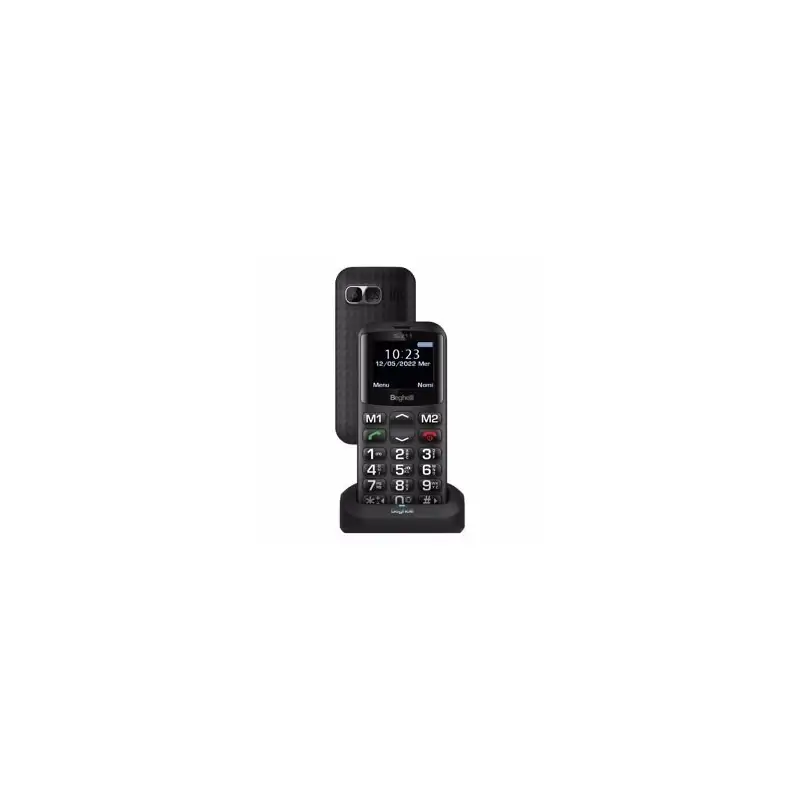 Beghelli SLV11 4.5 cm (1.77") 71 g Nero Telefono per anziani