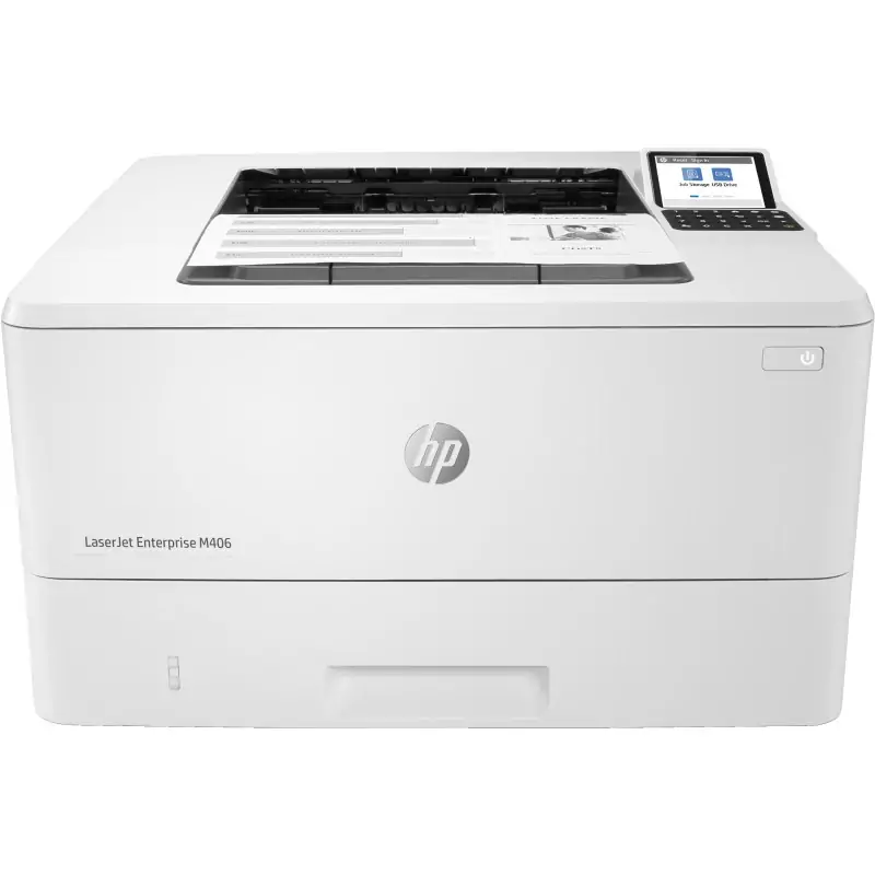 HP LaserJet Enterprise Stampante M406dn, Bianco e nero, per Aziendale, Stampa