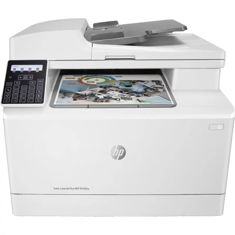 HP Color LaserJet Pro Stampante multifunzione M183fw, Stampa, copia, scansione, fax
