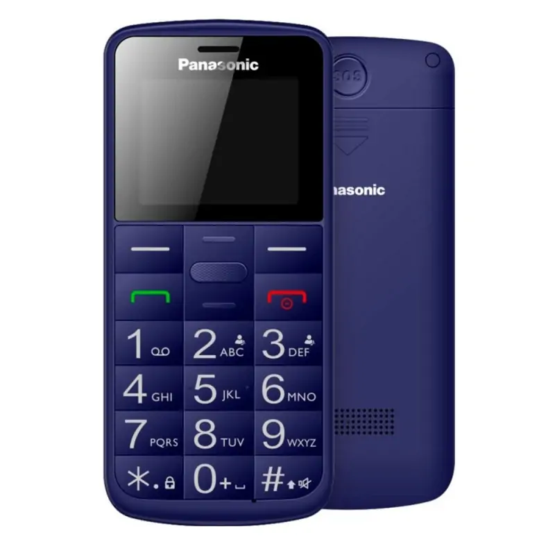 Panasonic KX-TU110 4.5 cm (1.77") Blu Telefono cellulare basico