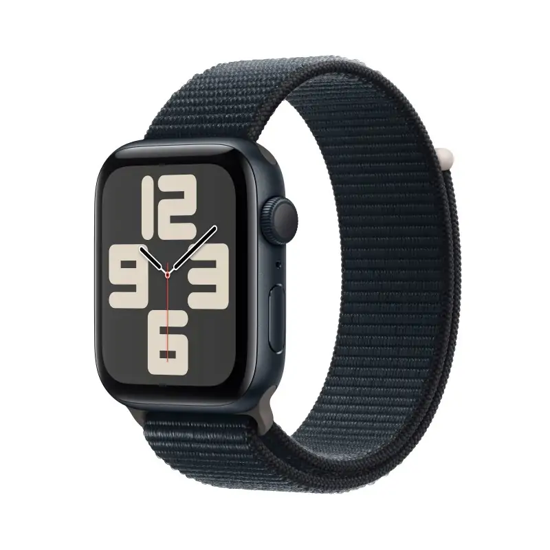 Apple Watch SE GPS Cassa 44mm in Alluminio Mezzanotte con Cinturino Sport Loop