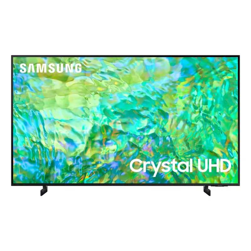 Samsung Series 8 TV UE55CU8070UXZT Crystal UHD 4K, Smart 55" Processore Adaptive Sound, Black 2023