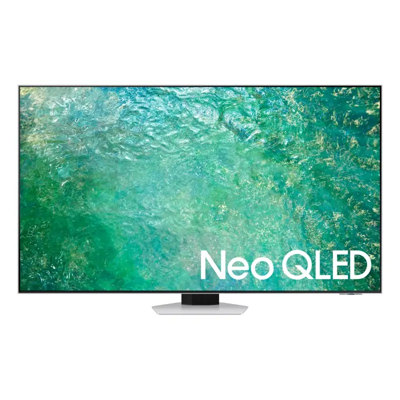 Samsung Series 8 TV QE65QN85CATXZT Neo QLED 4K, Smart 65" Processore Neural Quantum Dolby Atmos e OTS, Bright Silver 2023