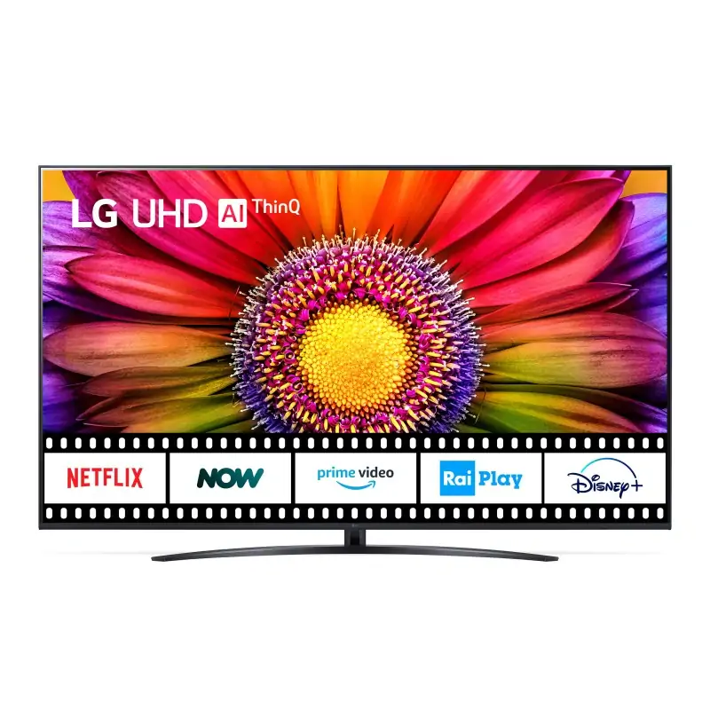 LG UHD 75'' Serie UR81 75UR81006LJ, TV 4K, 3 HDMI, SMART 2023