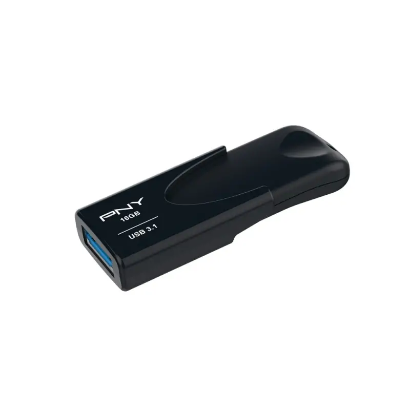 PNY Attache 4 unit flash USB 16 GB tipo A 3.2 Gen 1 (3.1 1) Nero