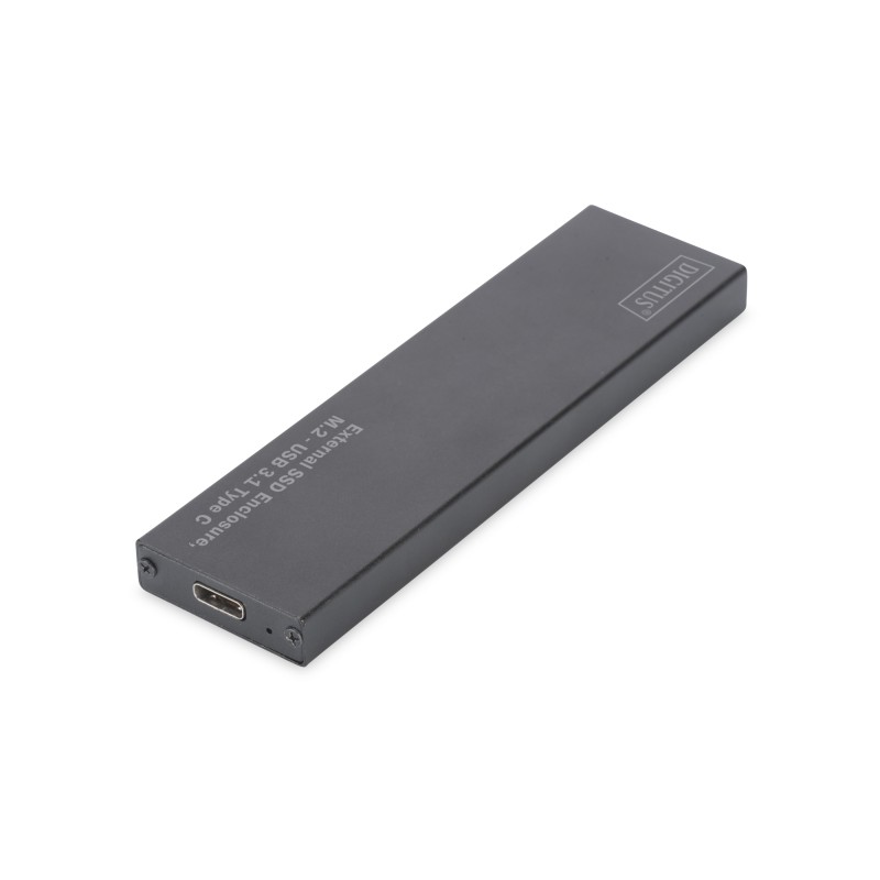 Digitus DA71115 contenitore di unit archiviazione Box esterno SSD Nero M.2