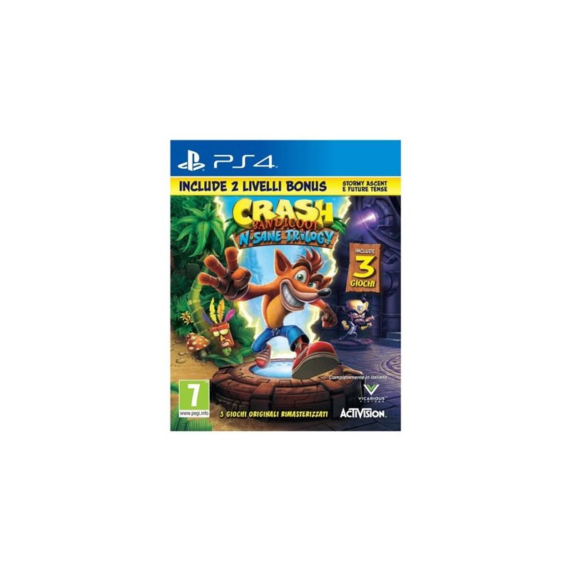 Image of Activision Crash Bandicoot N. Sane Trilogy, PS4 PlayStation 4