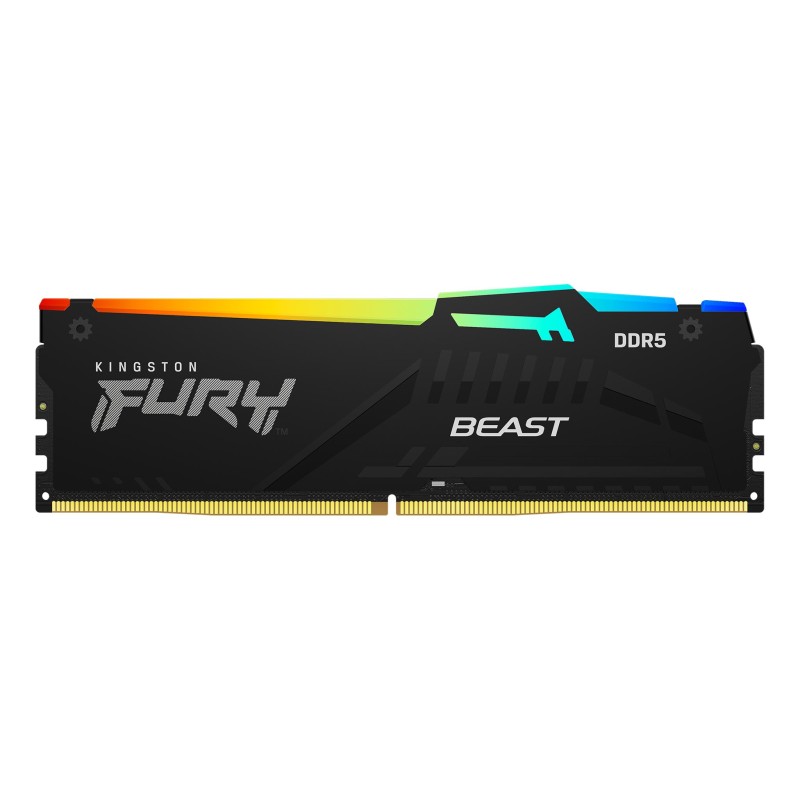 Kingston Technology FURY Beast RGB memoria 16 GB 1 x DDR5 5200 MHz