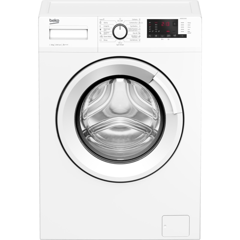 Image of Beko WUE6512XWW lavatrice Caricamento frontale 6 kg 1000 Giri/min Bianco