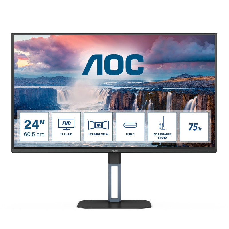 AOC V5 24V5C Monitor PC 60.5 cm (23.8