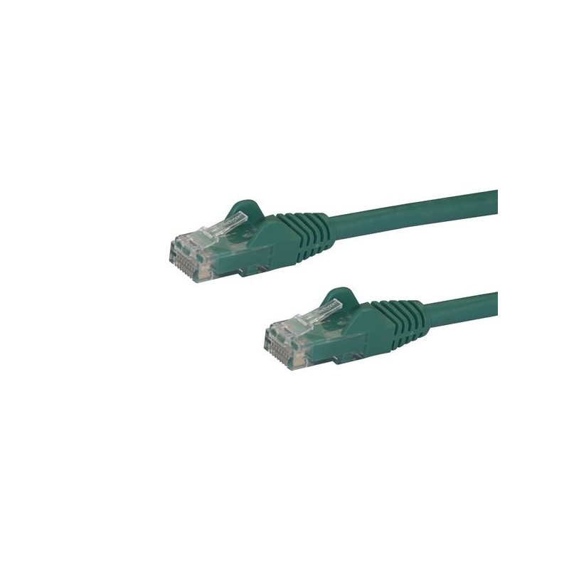 Image of StarTech.com N6PATC10MGN cavo di rete Verde 10 m Cat6 U/UTP (UTP)