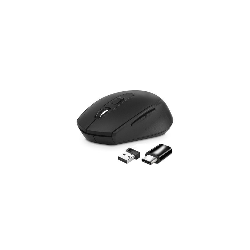 Atlantis Land Wireless Office 7030G mouse Mano destra RF + USB Type-C Ottico 1600 DPI