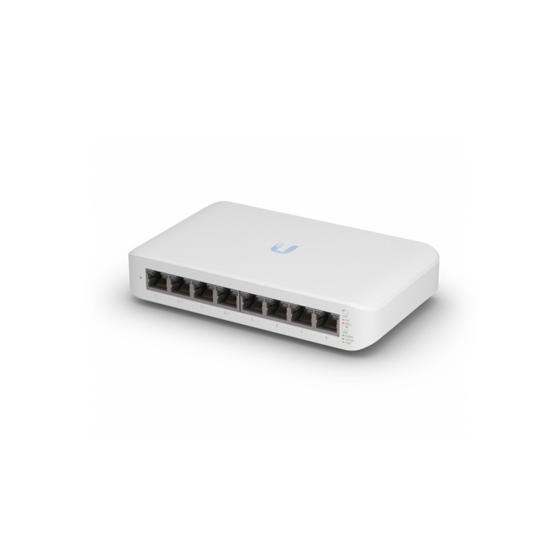 Ubiquiti UniFi USW-Lite-8-PoE Gestito L2 Gigabit Ethernet (10/100/1000) Supporto Power over (PoE) Bianco
