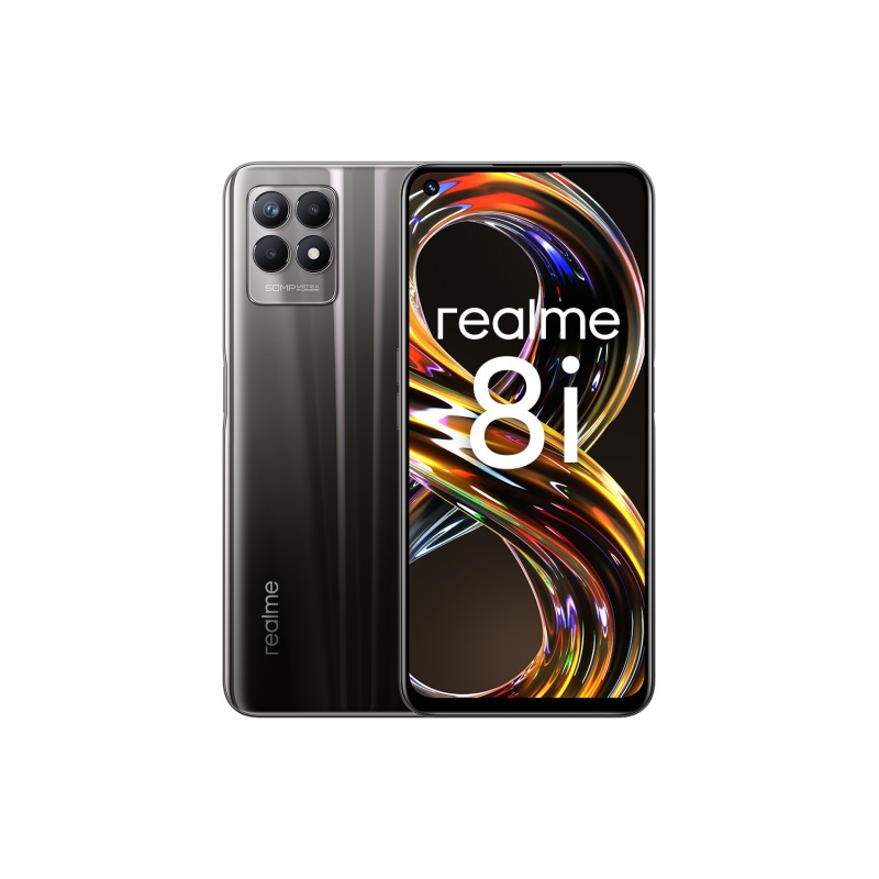 Image of realme 8i 16.7 cm (6.59") Doppia SIM Android 11 4G USB tipo-C 4 GB 128 5000 mAh Nero