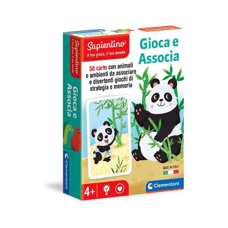 Image of Clementoni Gioca e Associa Gioco da tavolo Educativo
