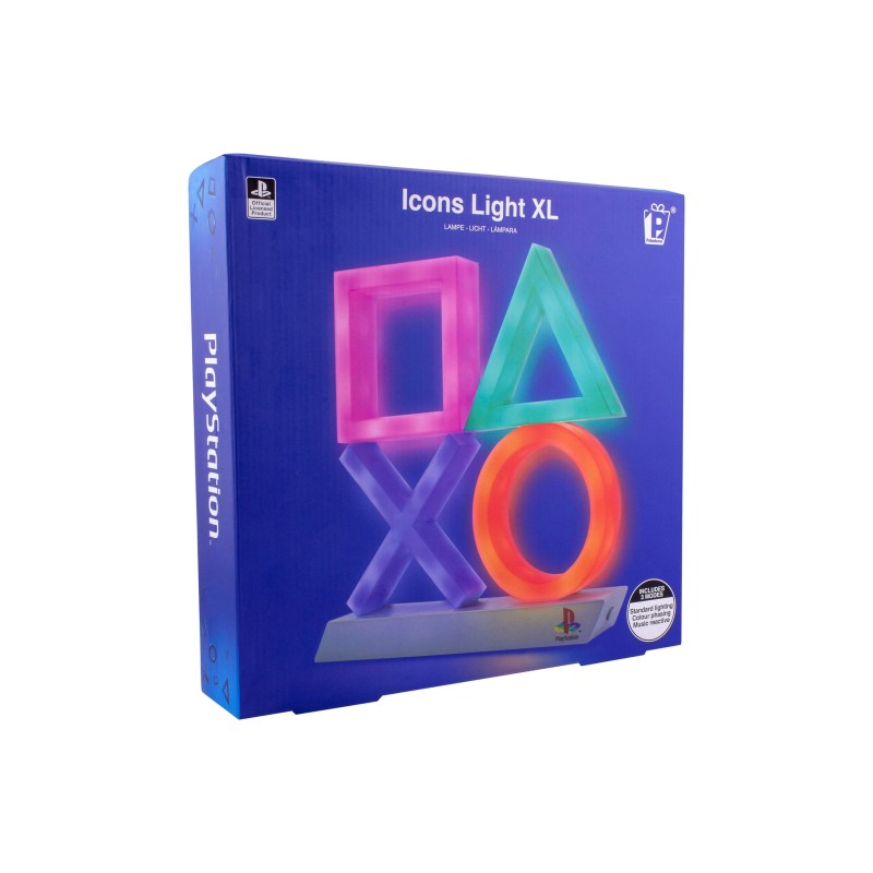 Image of Paladone PlayStation Lampe Icons XL Multicolore LED