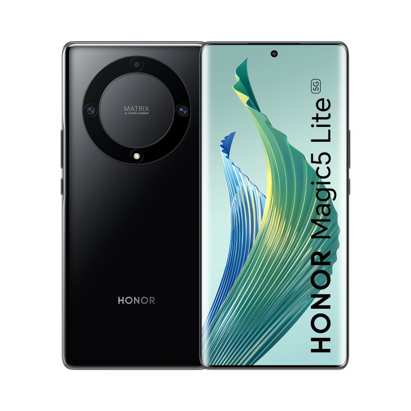 Honor Magic5 Lite 16.9 cm (6.67") Doppia SIM Android 12 5G USB tipo-C 8 GB 256 5100 mAh Nero