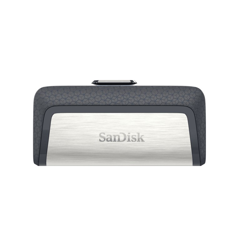 SanDisk Drive USB Ganda Ultra Tipe-C 256 GB unit flash Type-A / Type-C 3.2 Gen 1 (3.1 1) Grigio, Argento