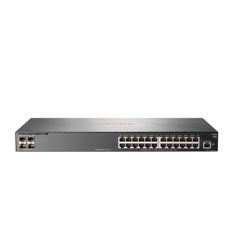 Aruba 2930F 24G 4SFP Gestito L3 Gigabit Ethernet (10/100/1000) 1U Grigio