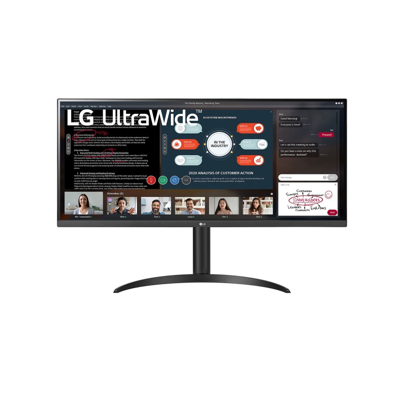 Image of LG 34WP550-B Monitor PC 86.4 cm (34") 2560 x 1080 Pixel UltraWide Full HD LED Nerocod076