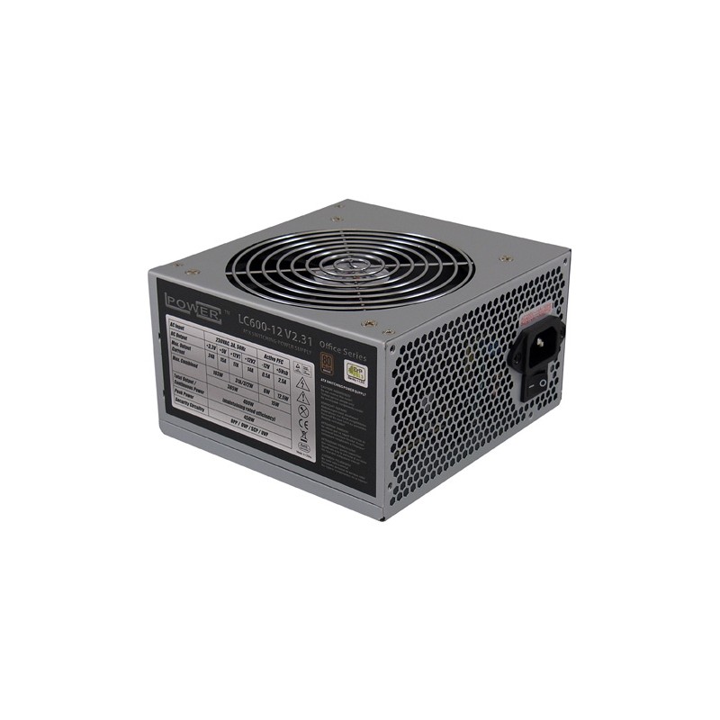 Image of LC-Power LC600-12 V2.31 alimentatore per computer 400 W 20+4 pin ATX Grigio