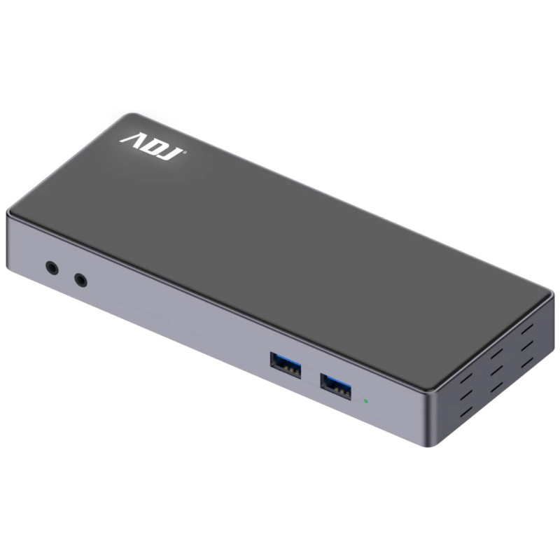 Image of DOCKING STATION 15IN1 USB3.0 YORK HDMI+DVI+VGA+LAN+5*USB+SD/TF+3.5MM