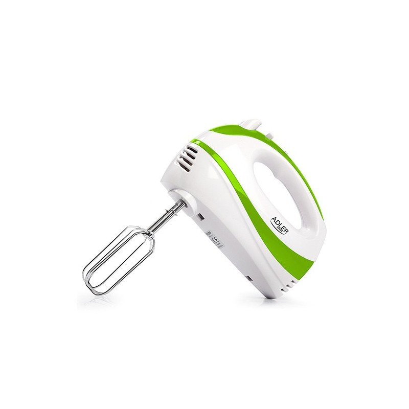 Image of Adler AD 4205G sbattitore manuale 300 W Verde, Bianco