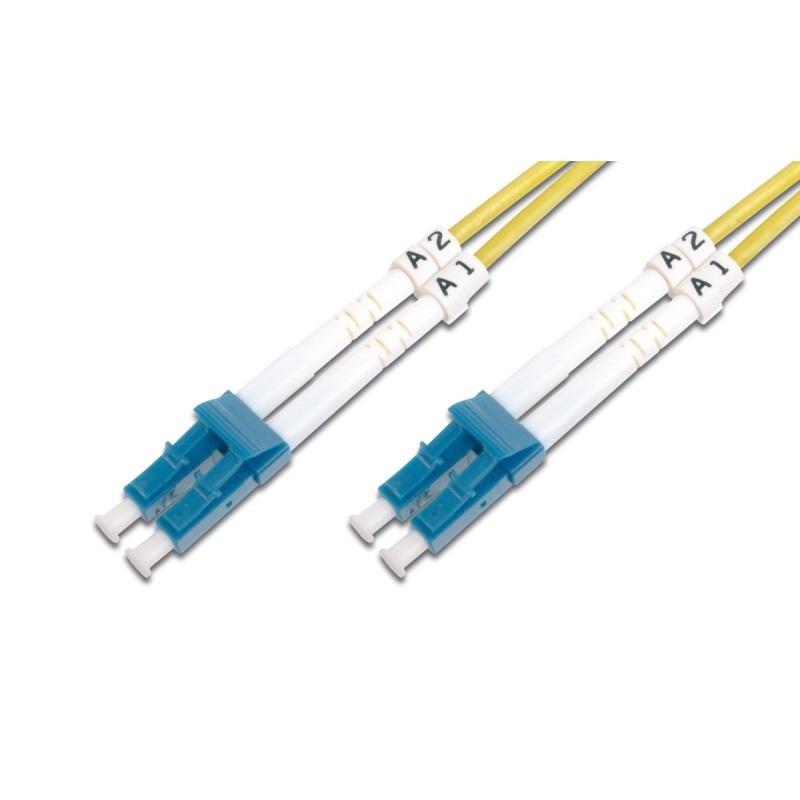 Image of WP WPC-FP0-9LCLC-005 cavo InfiniBand e in fibra ottica 0,5 m LC Giallocod076