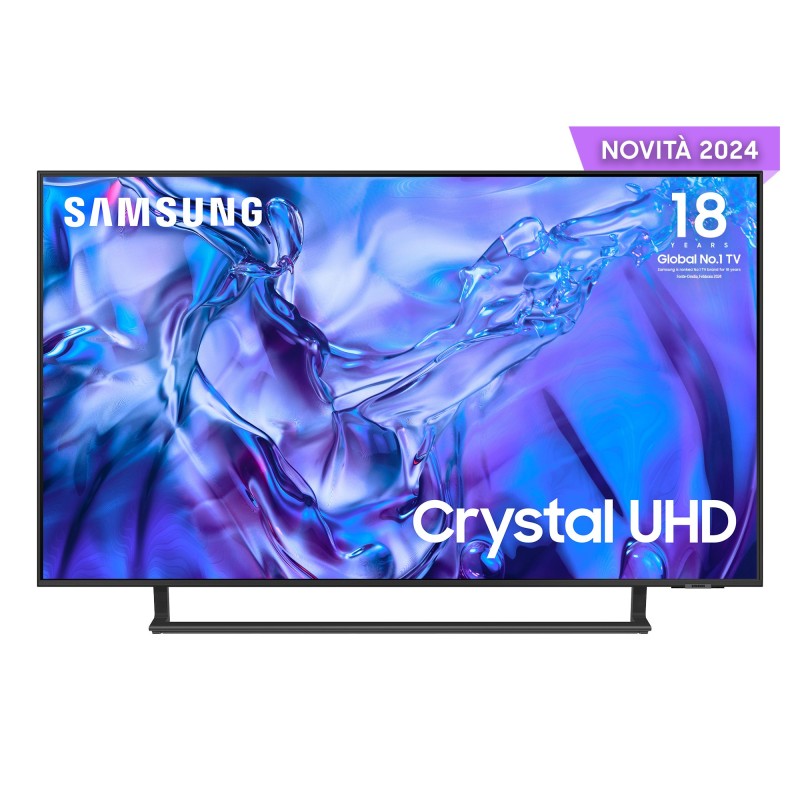 Image of Samsung TV Crystal UHD 4K 43” UE43DU8570UXZT Smart TV Wi-Fi Titan Gray 2024, Processore Crystal 4K, 4K Upscaling, AirSlimcod076