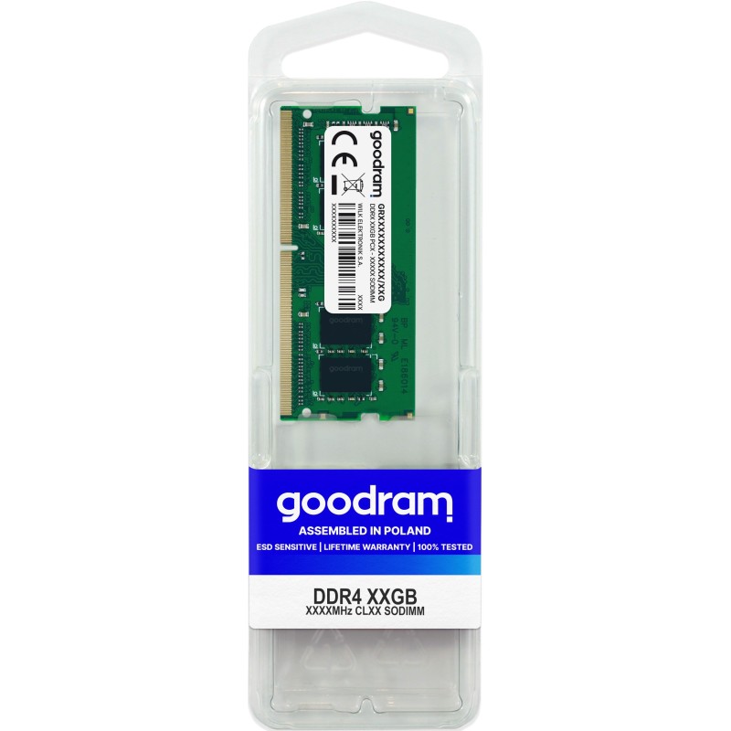 Image of Goodram GR2400S464L17S/4G memoria 4 GB 1 x 4 GB DDR4 2400 MHz