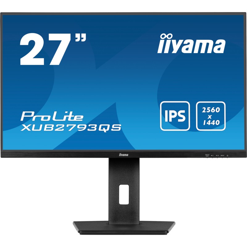 Image of iiyama ProLite XUB2793QS-B7 Monitor PC 68,6 cm (27") 2560 x 1440 Pixel Quad HD LED Nero