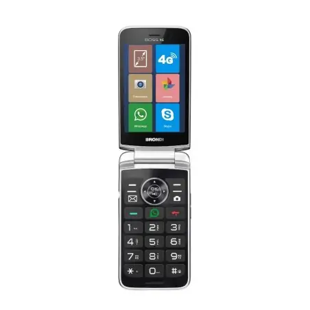 Brondi Boss 4G 8,89 cm (3,5 Zoll) Weißes Basic-Mobiltelefon
