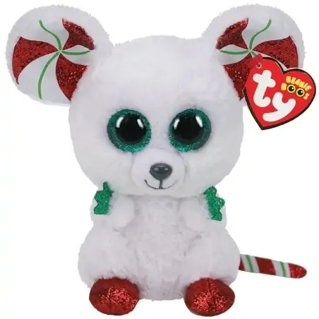 Beanie Boos Christmas Mouse