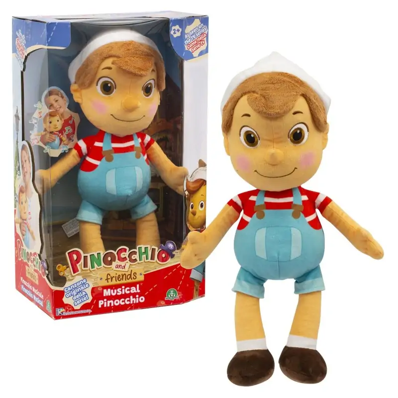 Image of Giochi Preziosi Pinocchio Plush Musicale 36Cm