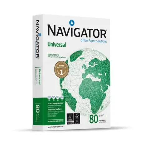 Navigator UNIVERSAL carta inkjet A4 (210x297 mm) Seta 500 fogli Bianco