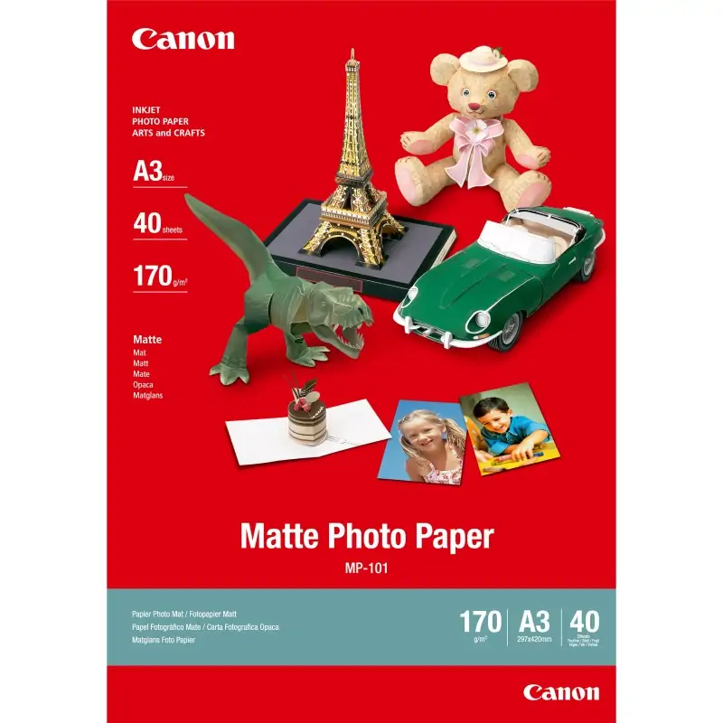 Image of Canon Carta fotografica Matte MP-101 A3 - 40 fogli