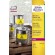 Avery Etichette gialle in poliestere - 210 x 297 mm
