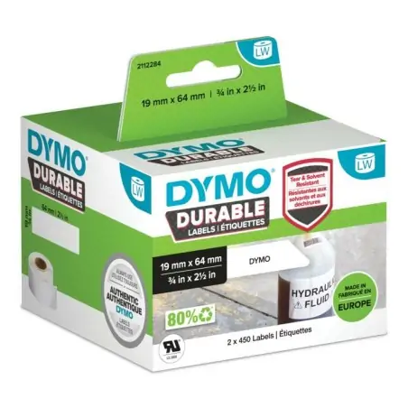 DYMO 2112284 etichetta per stampante Bianco Etichetta per stampante autoadesiva
