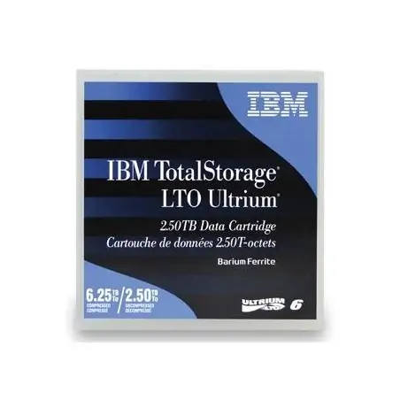 IBM LTO Ultrium 6 leeres Datenband 2,5 TB