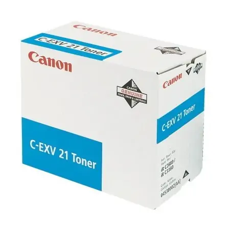 Canon C-EXV 21 cartuccia toner 1 pz Originale Ciano