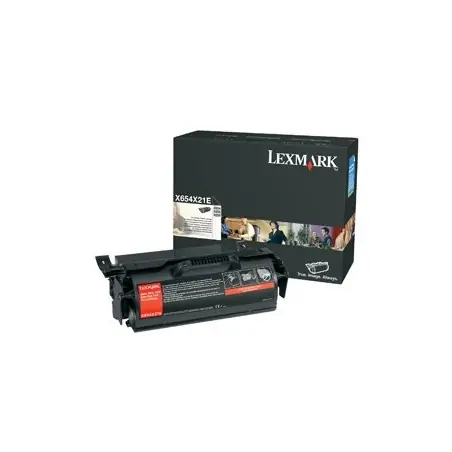 Lexmark X654, X656, X658 Extra High Yield Print Cartridge cartuccia toner Originale Nero