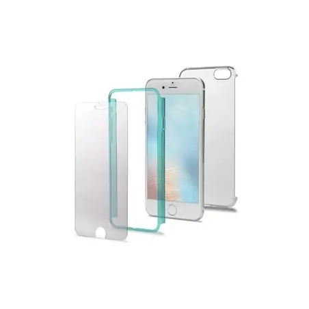 Celly BODY800TF Handyhülle 11,9 cm (4,7 Zoll) Cover Blau, Transparent