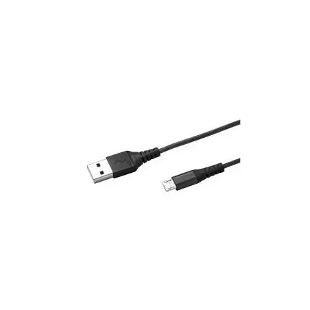Celly USBMICRONYLBK USB-Kabel 1 m USB A Micro-USB A Schwarz