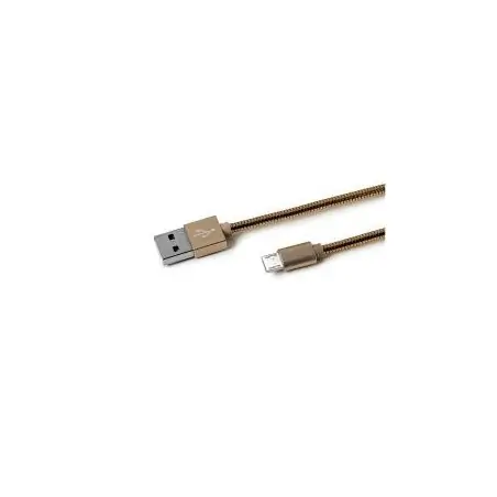 Celly USBMICROSNAKEGD cavo USB USB 2.0 USB A Micro-USB A Oro