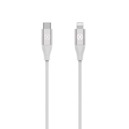 Celly USBCLIGHTCOLWH Lightning-Kabel 1,5 m Weiß