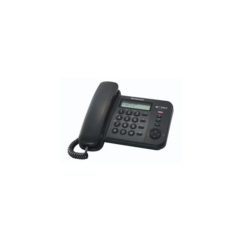 Image of Panasonic KX-TS560EX1B Telefono analogico Identificatore di chiamata Nero